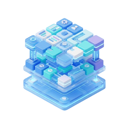 Architecture 3D icon